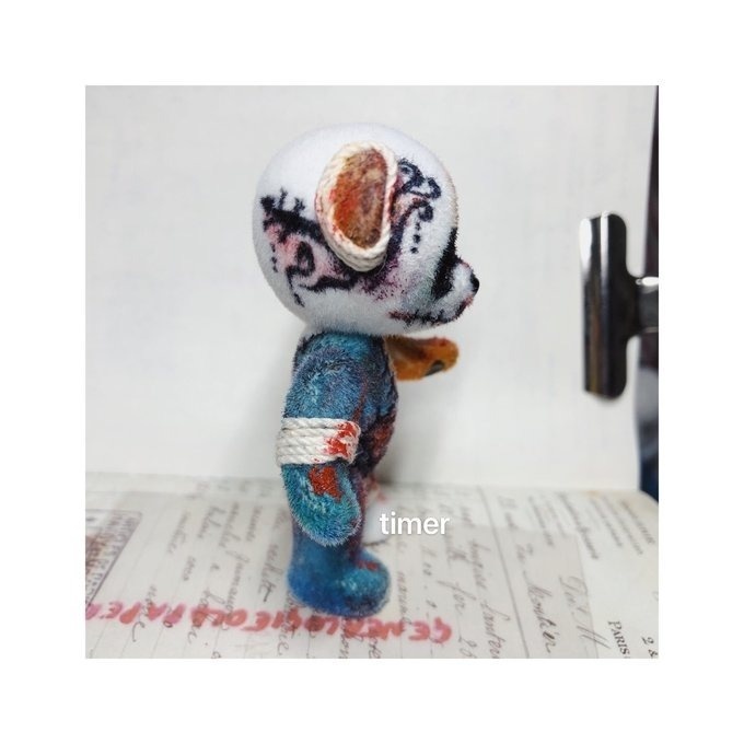 ハニーベア ハロウィン ゾンビ レンゲ カスタム Frank 三兄弟 兄貴Franklin 08