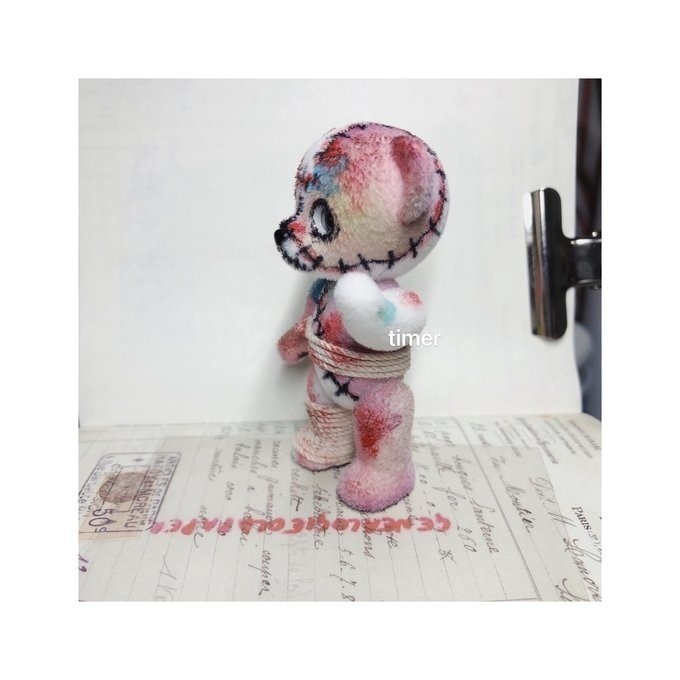 ハニーベア ハロウィン ゾンビ レンゲ カスタム Frank 三兄弟 妹 Fanny 09