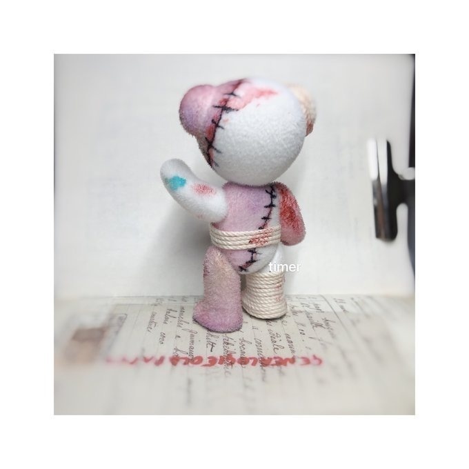 ハニーベア ハロウィン ゾンビ レンゲ カスタム Frank 三兄弟 妹 Fanny 09