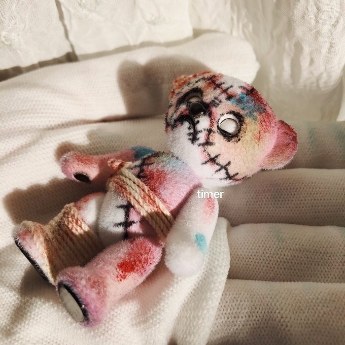 ハニーベア ハロウィン ゾンビ レンゲ カスタム Frank 三兄弟 妹 Fanny 09