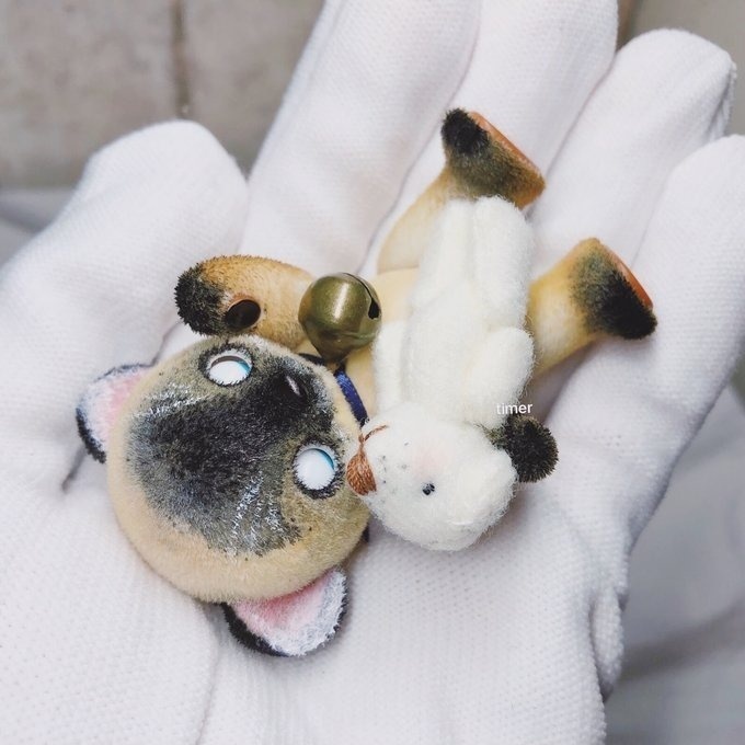 ハニーベア カスタム ミモザ ブルーホワイト シャム猫 シャムねこ ねこ ダーク 25