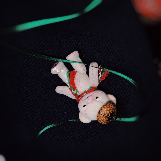 ハニーベア カスタム ミモザ ホワイトグレー 秋 栗 雪ちゃん 23