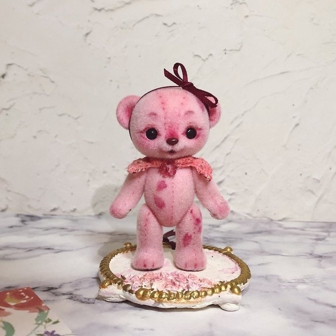 ハニーベア カスタム ミモザ ピンク 桜見 さくら 01