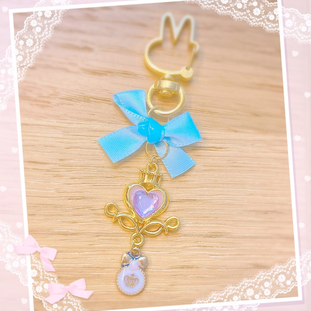 リボンストラップ🎀レジン