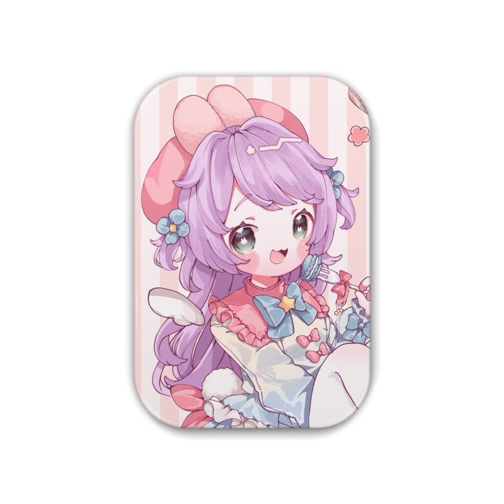 マカロンむにひめ*缶バッジ