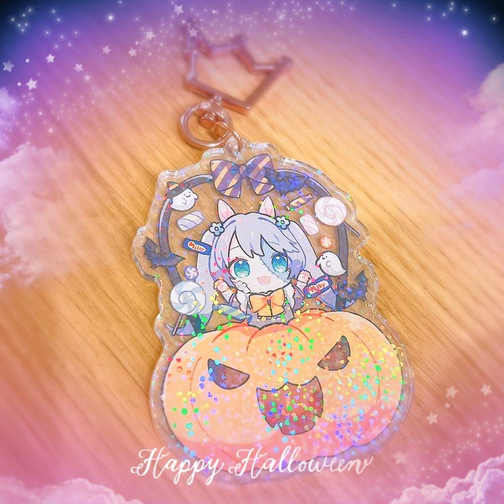 むにぞんびver.ハロウィンアクキー