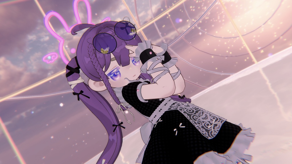 ネオンアニマルヘイロー【VRChatアクセサリー】