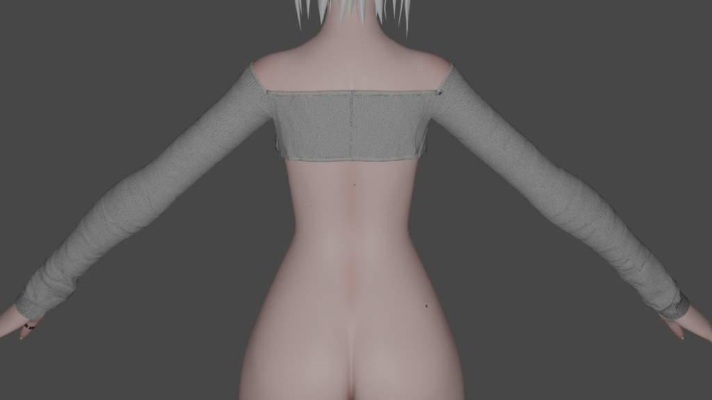 Sweater Tight Top for VRChat