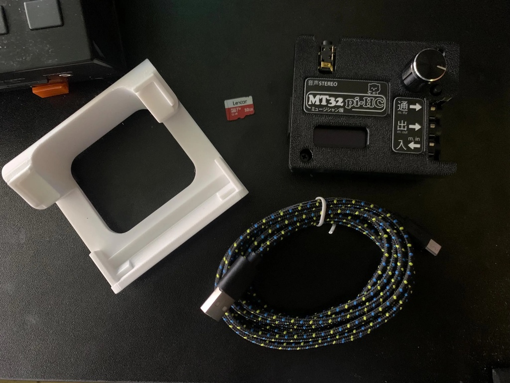 MT32-PI(MT-32エミュレーター)マルチティンバー音源モジュール、フルビルド、32GB、.sf2