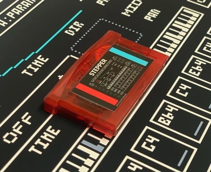 STEPPER v1.8 Chiptuneシーケンサー(GBA用 16ステップ