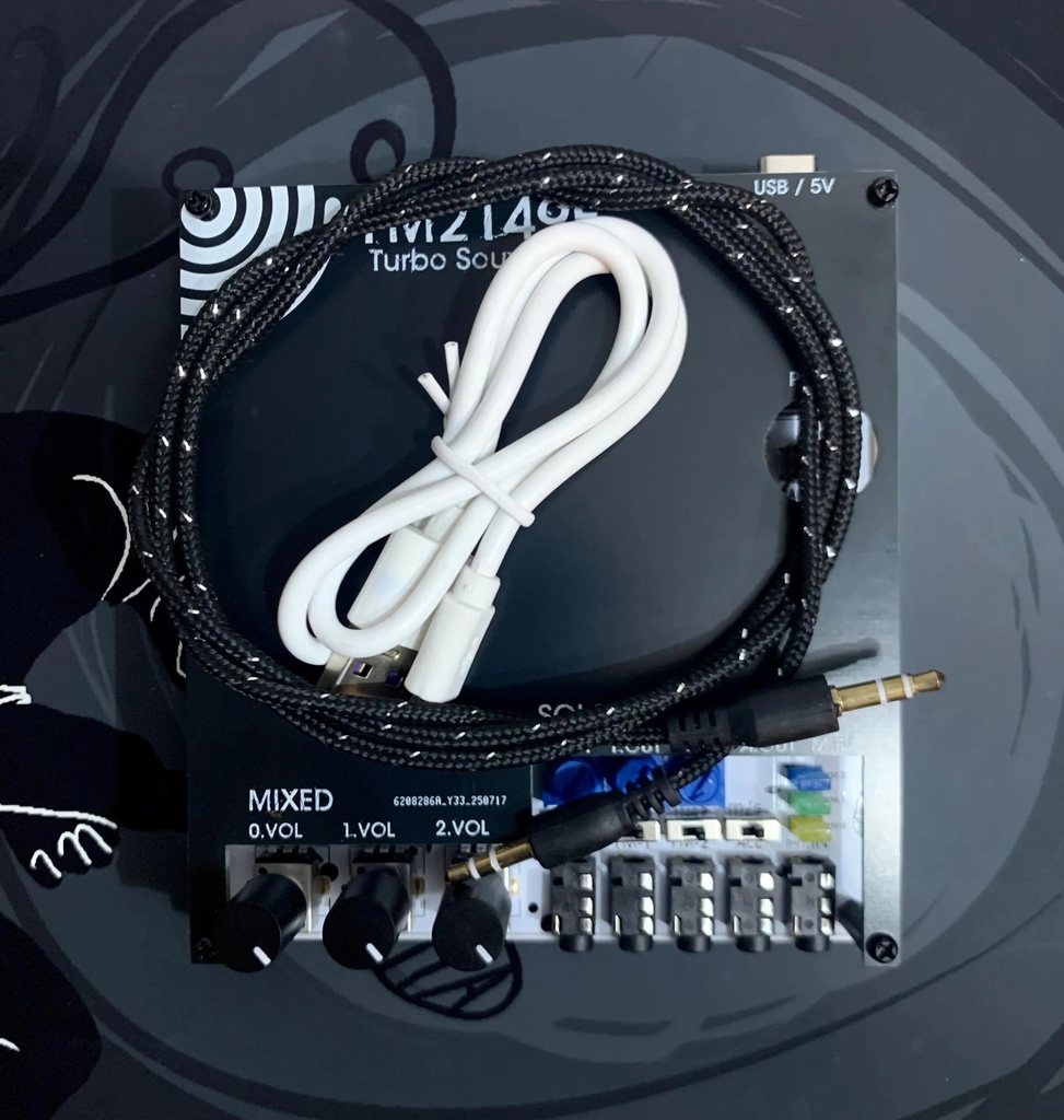 YM2149F サウンドモジュール(9ボイス PSG MIDI シンセ)TurboSound-X3 特別版