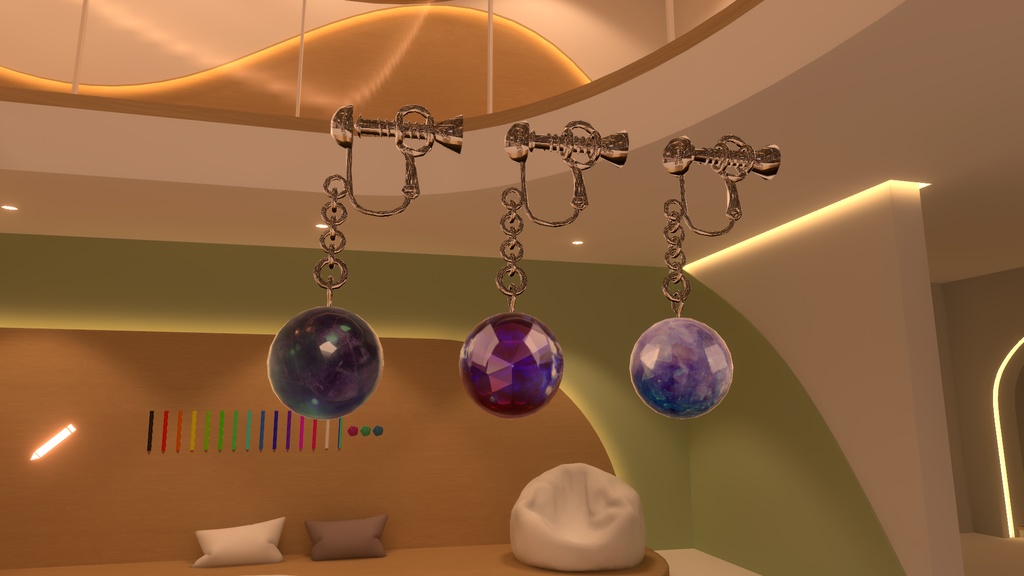 シンプルイヤリング【Free】