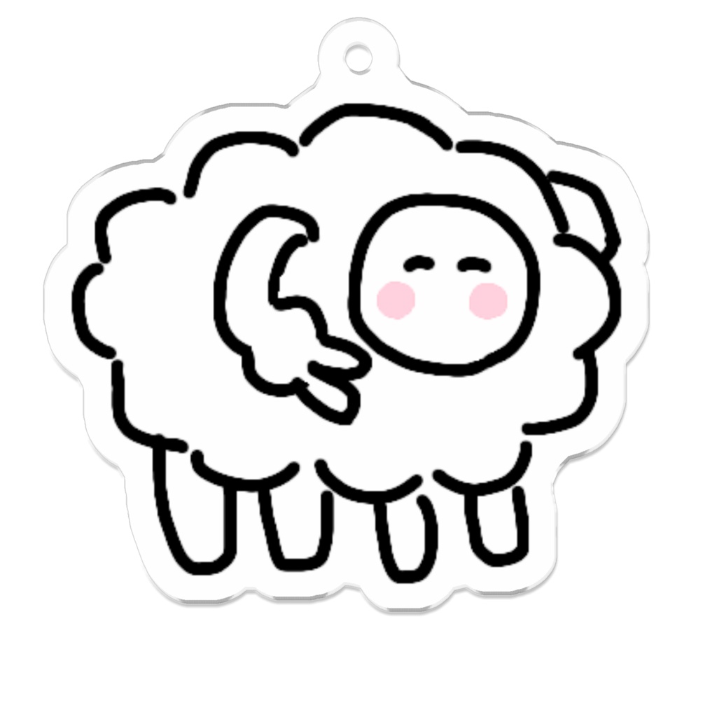 じゃんけんひつじ(ちょき)