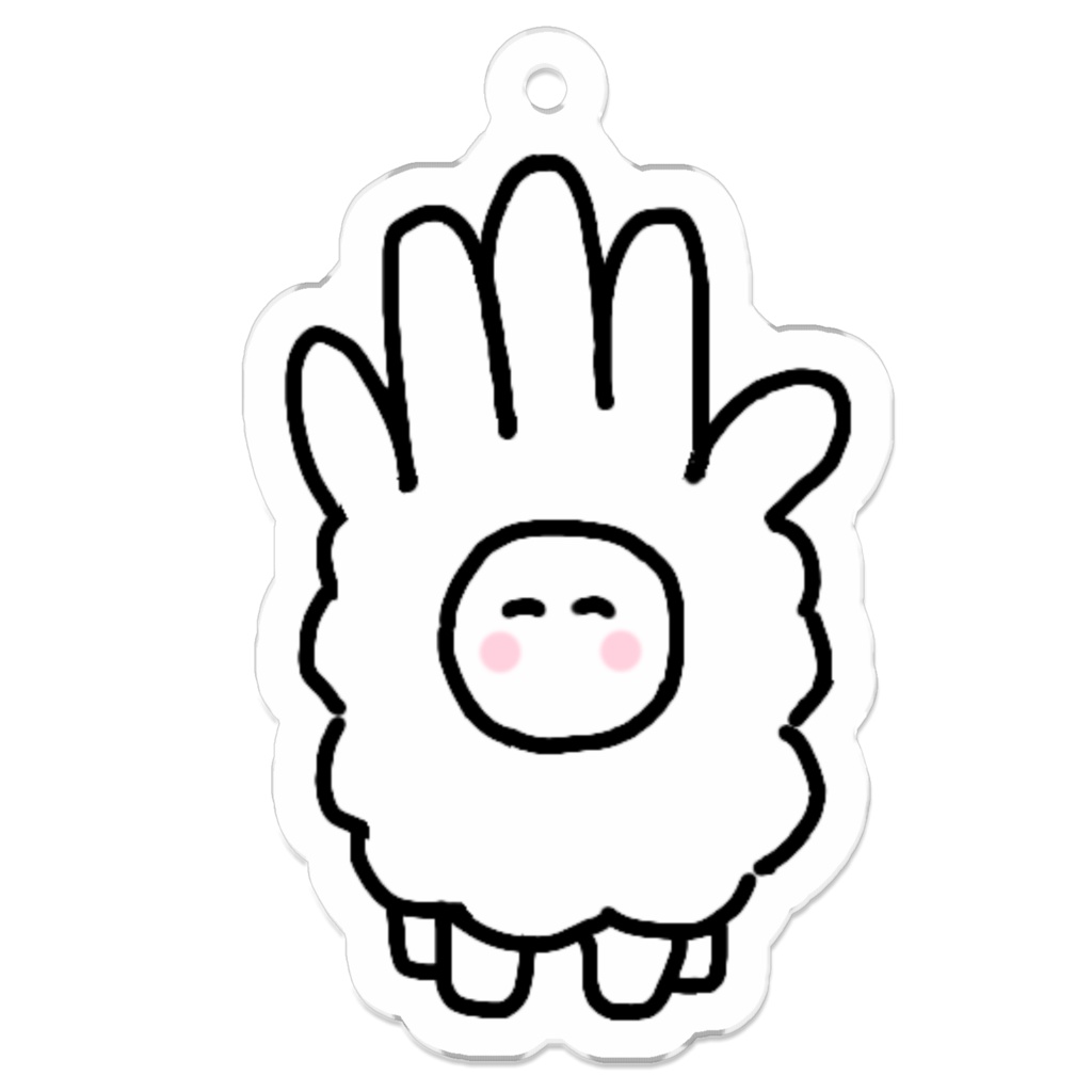 じゃんけんひつじ(パー)