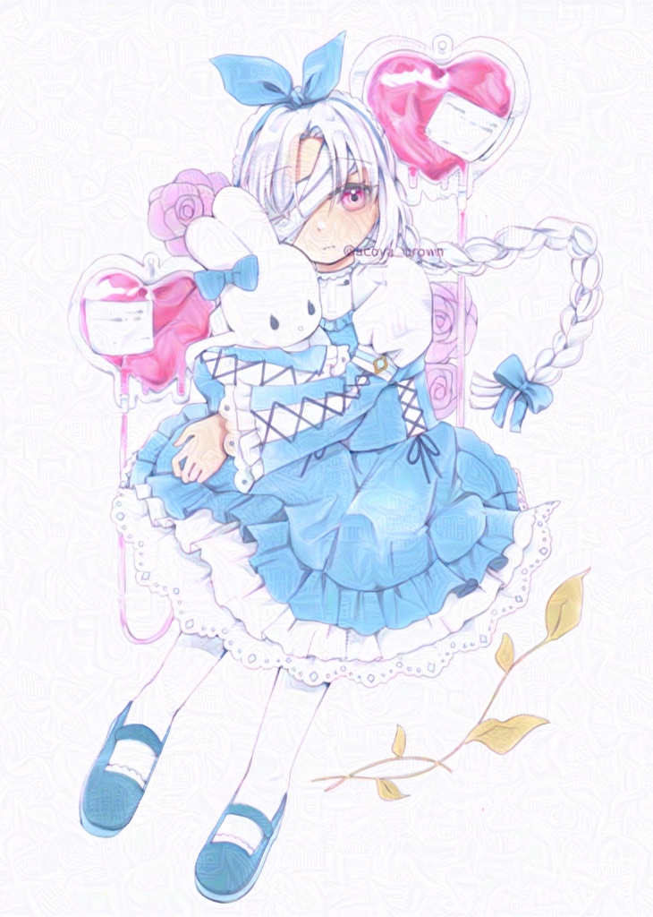 【オリジナルイラスト原画】Replenish.