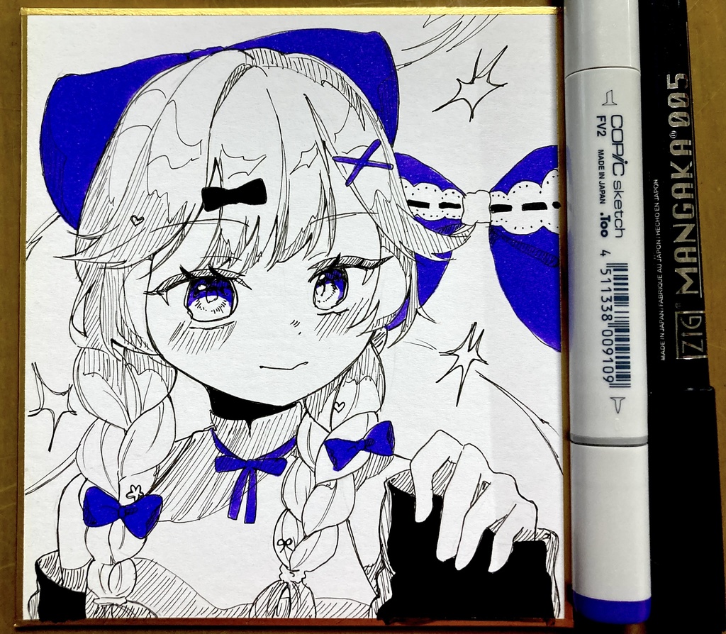 色紙原画【コミティア153事後通販】