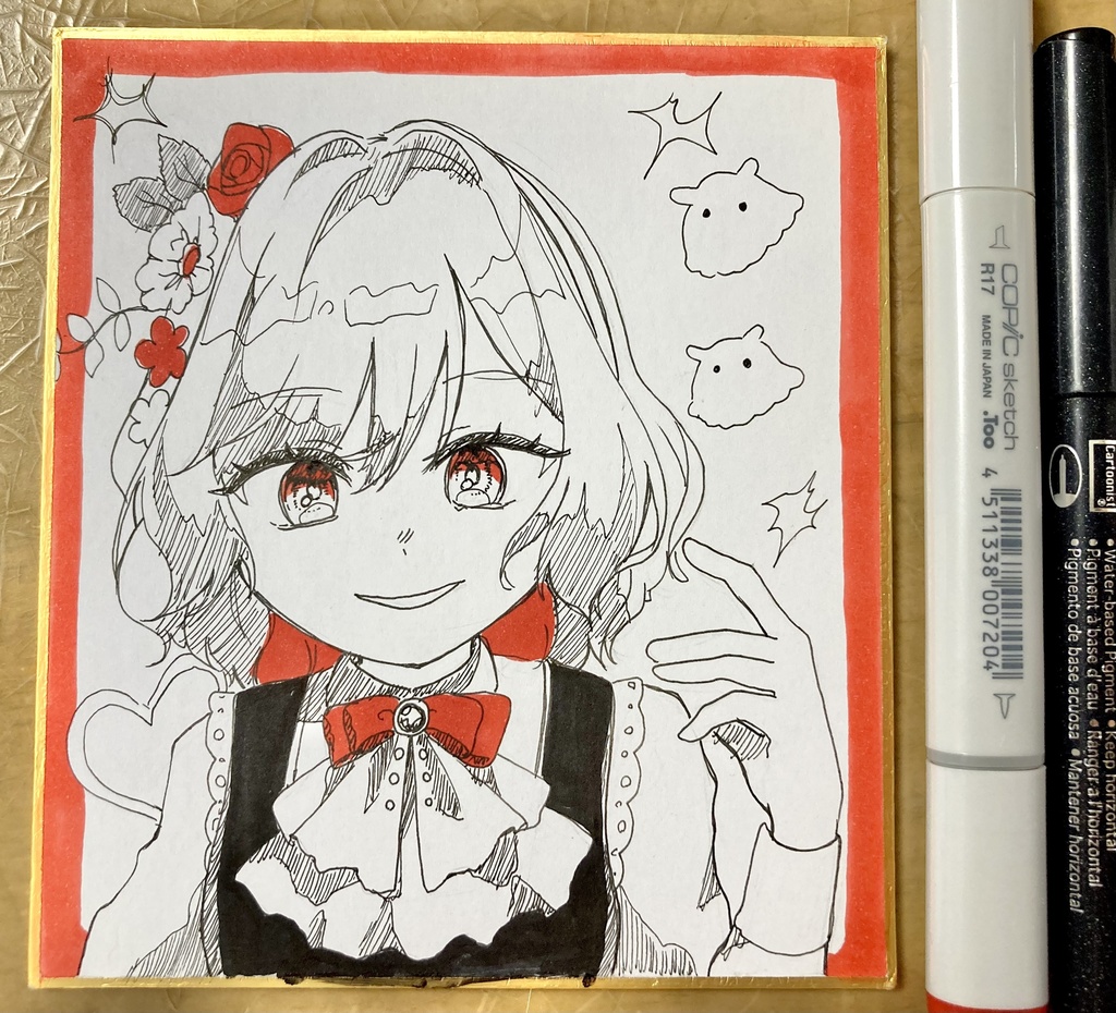 色紙原画【コミティア153事後通販】