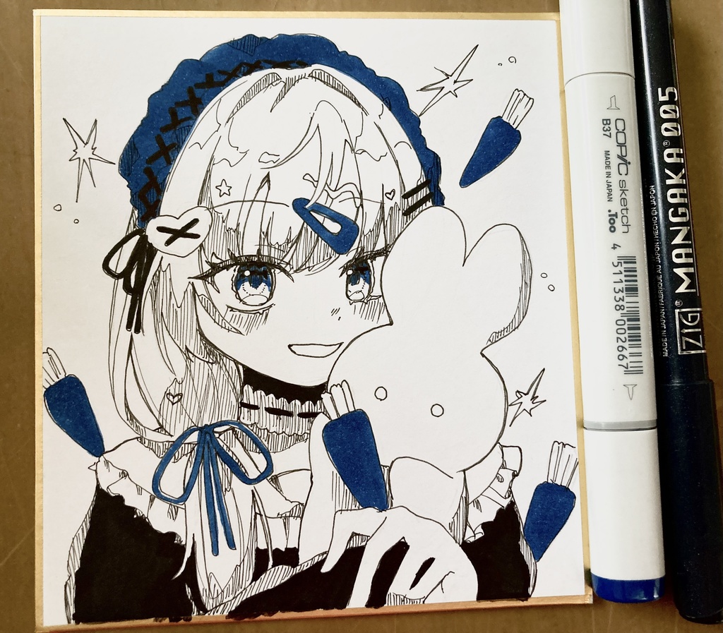 色紙原画【コミティア153事後通販】