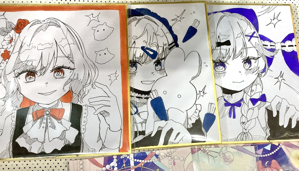 色紙原画【コミティア153事後通販】