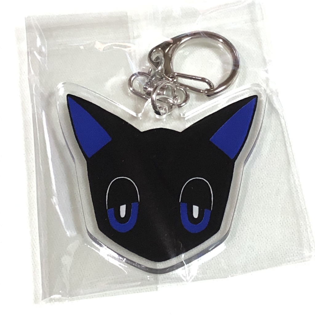 ネコアクリルキーホルダー