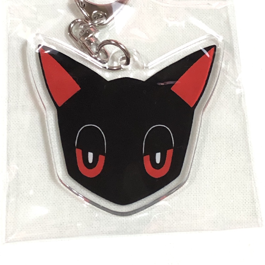 ネコアクリルキーホルダー