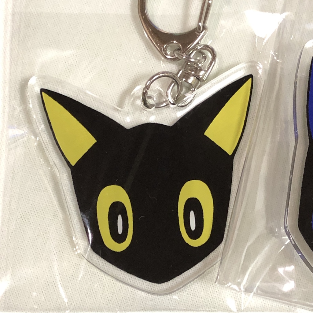 ネコアクリルキーホルダー
