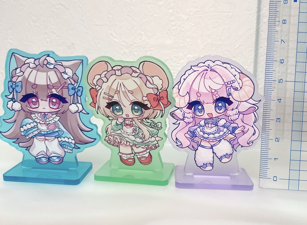 アクリルスタンド3種