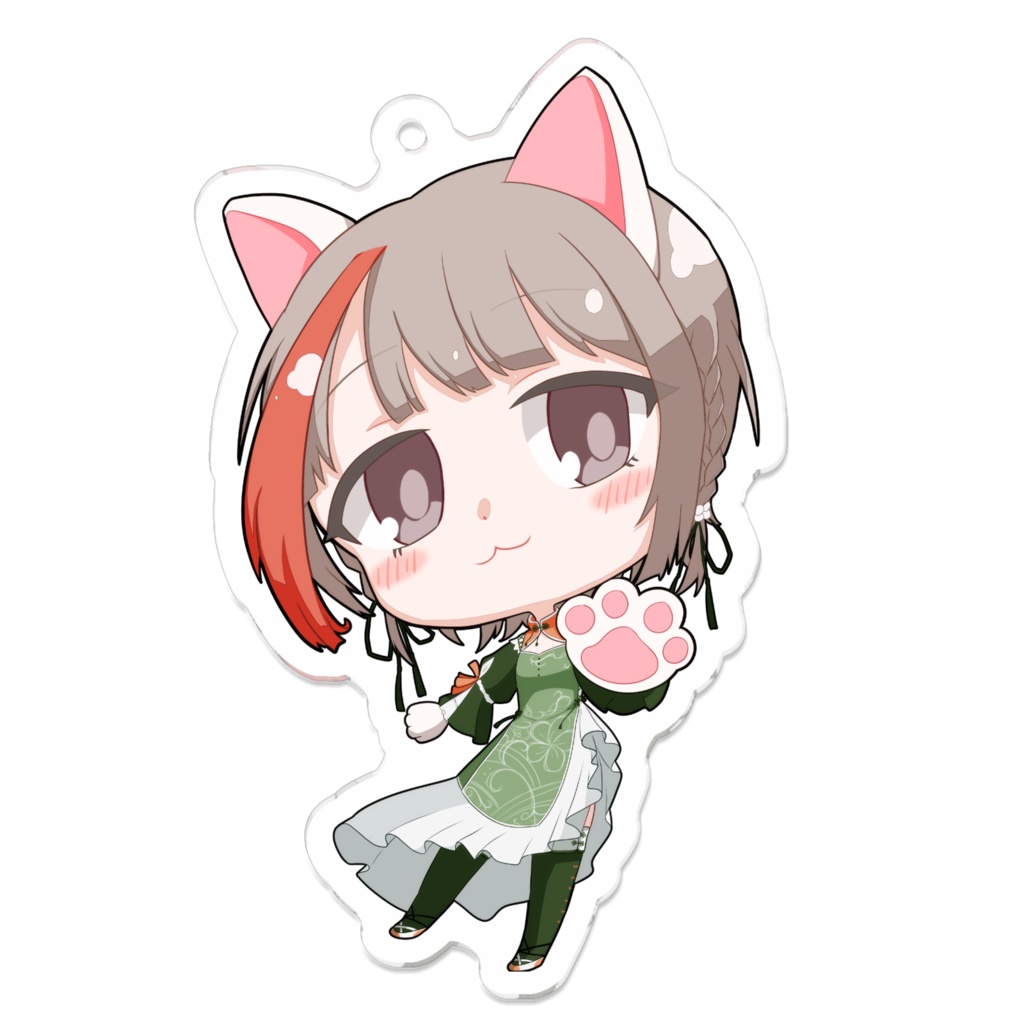 中部ずい猫の日アクリルキーホルダー