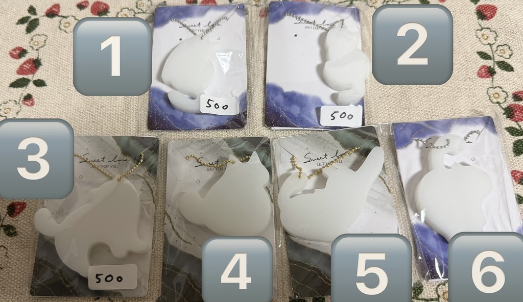 ハンドメイドレジングッズキーホルダー