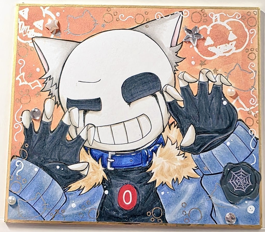 ハロウィン色紙【キラー】