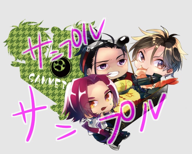 刀剣男士とおせちアクリルキーホルダー