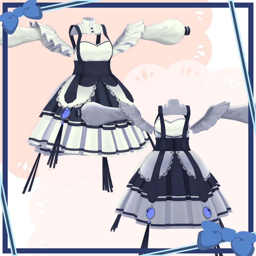 Re:フリルワンピース【15アバター対応】