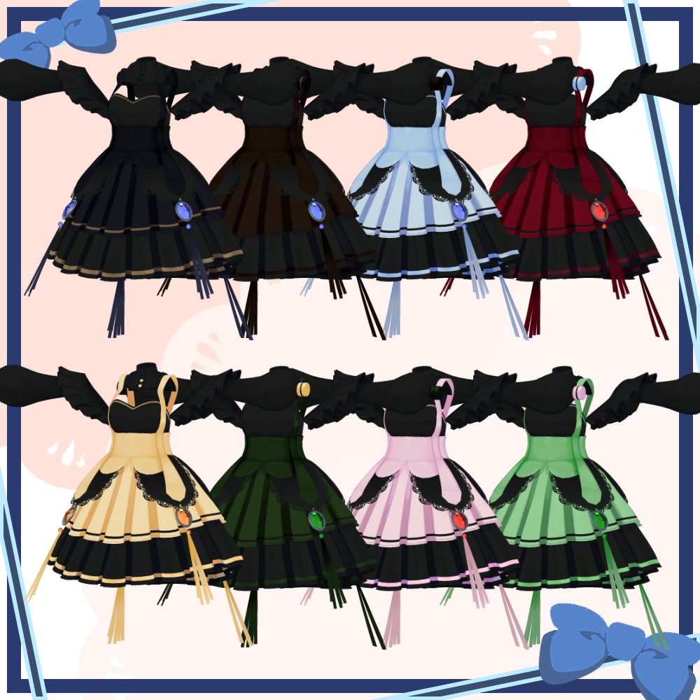 Re:フリルワンピース【15アバター対応】