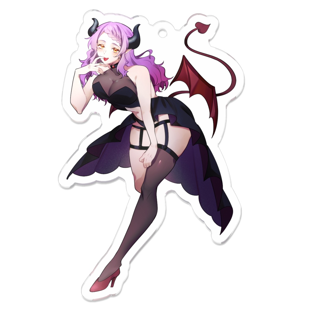 サキュぷる頭身アクキー