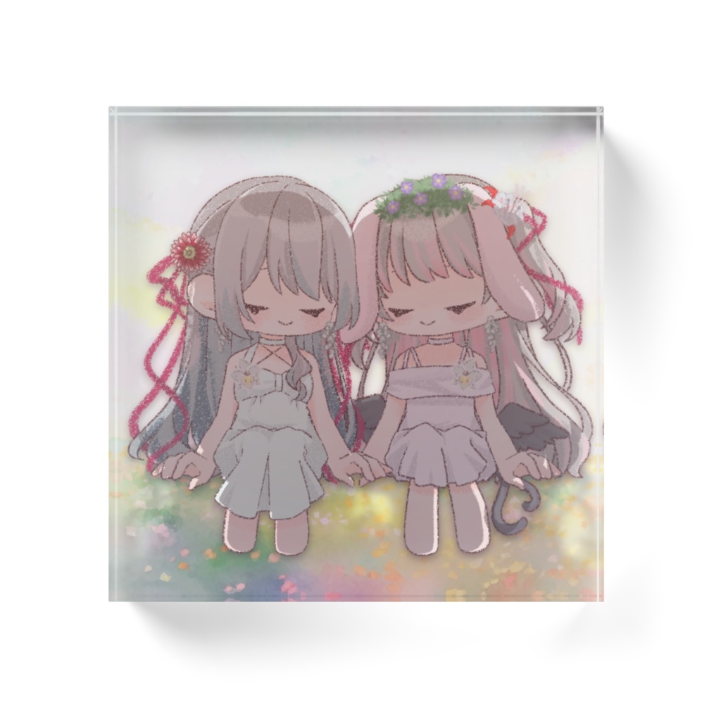 恋鷹くるみ 深愛ゆめ《フタリシズカ》アクリルブロック