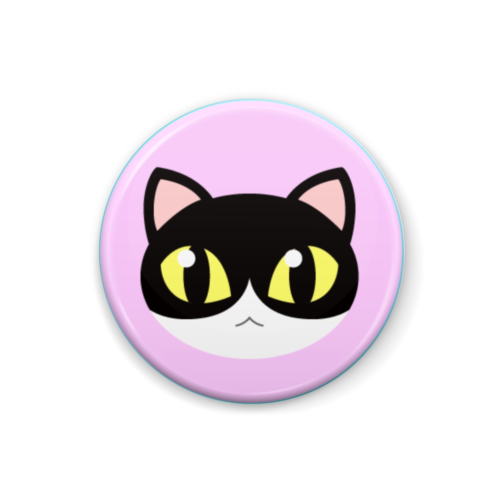 猫の缶バッチ【10種】