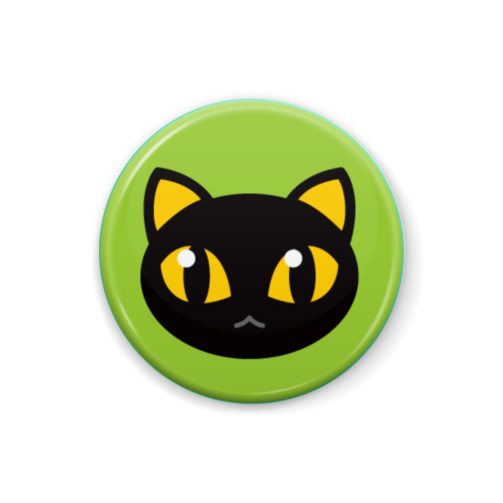 猫の缶バッチ【10種】