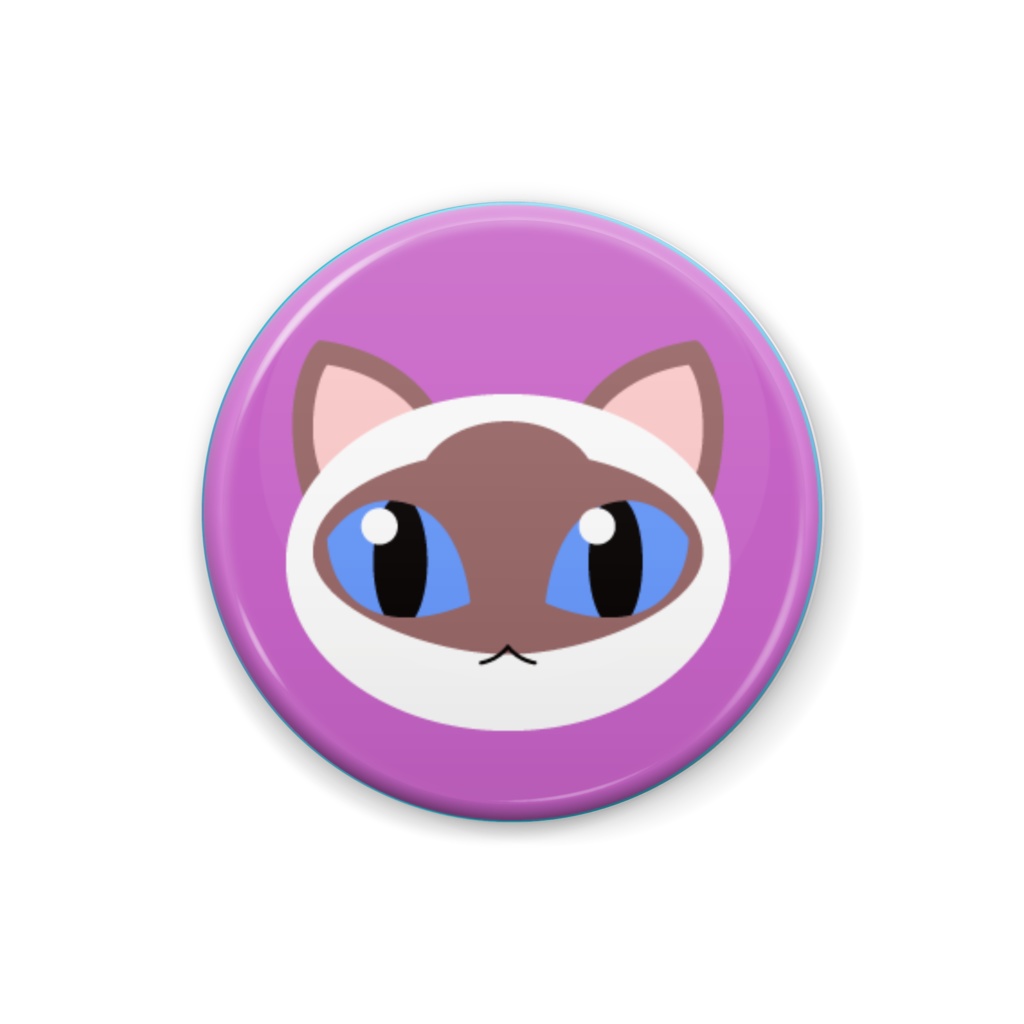 猫の缶バッチ【10種】