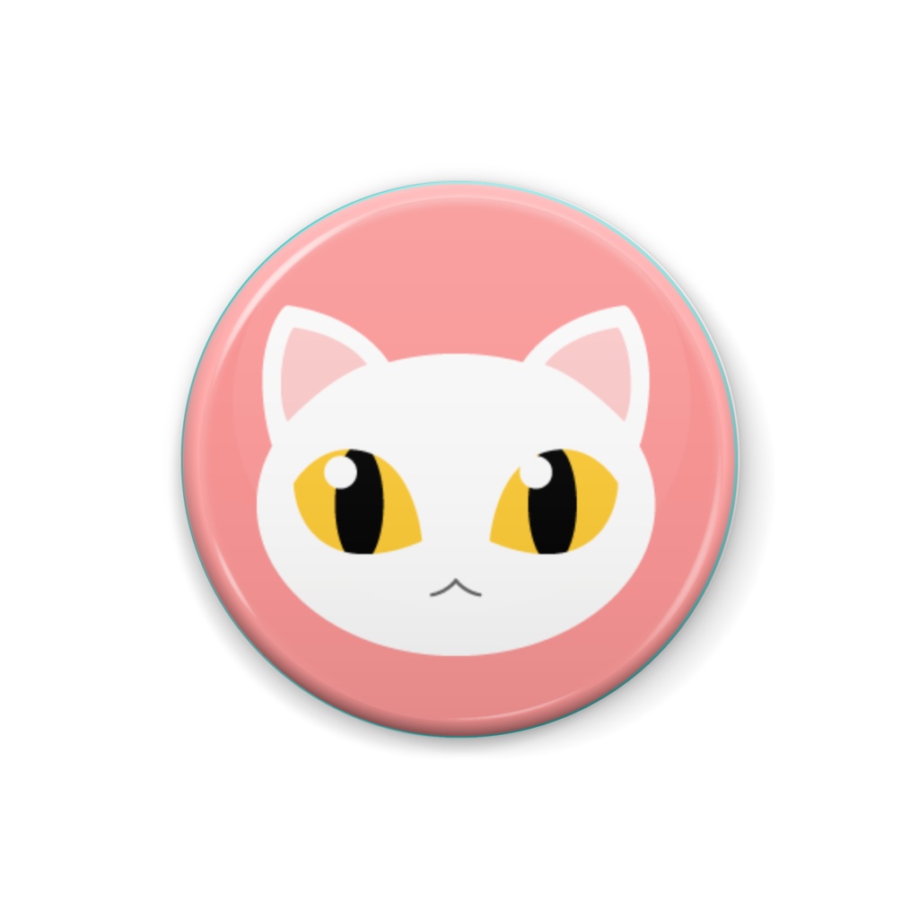 猫の缶バッチ【10種】