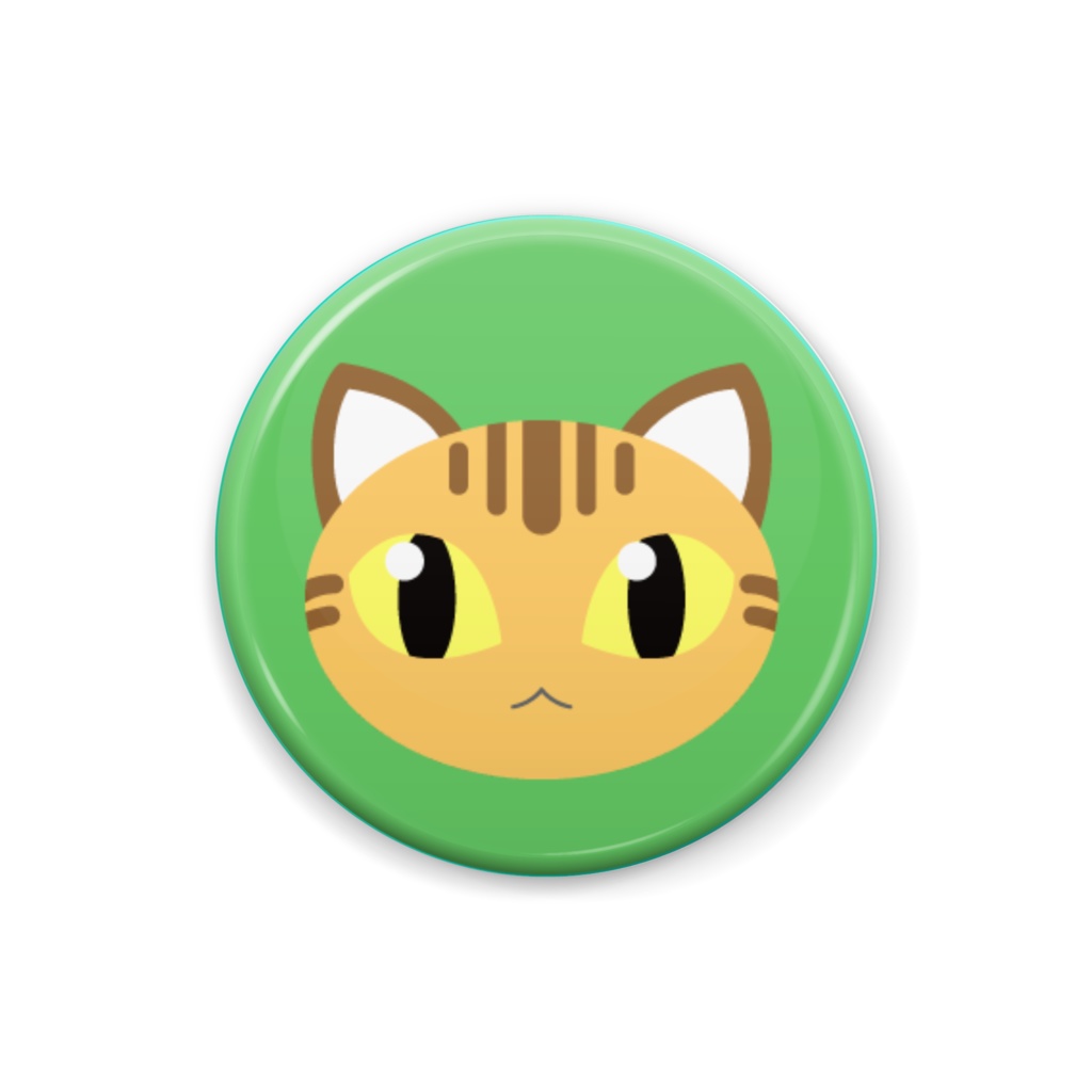 猫の缶バッチ【10種】