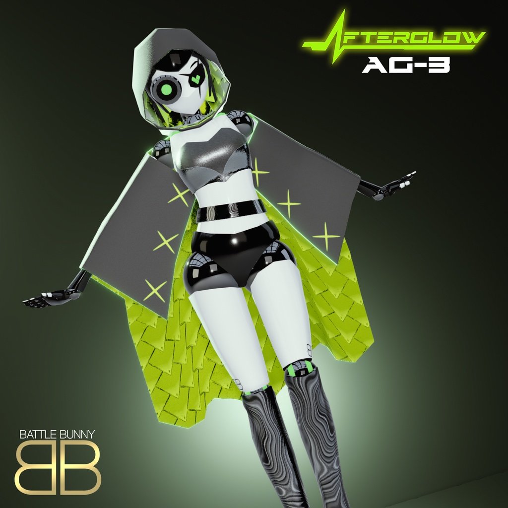 [Original 3D Model] Afterglow AG-3 Recon Robot Avatar
