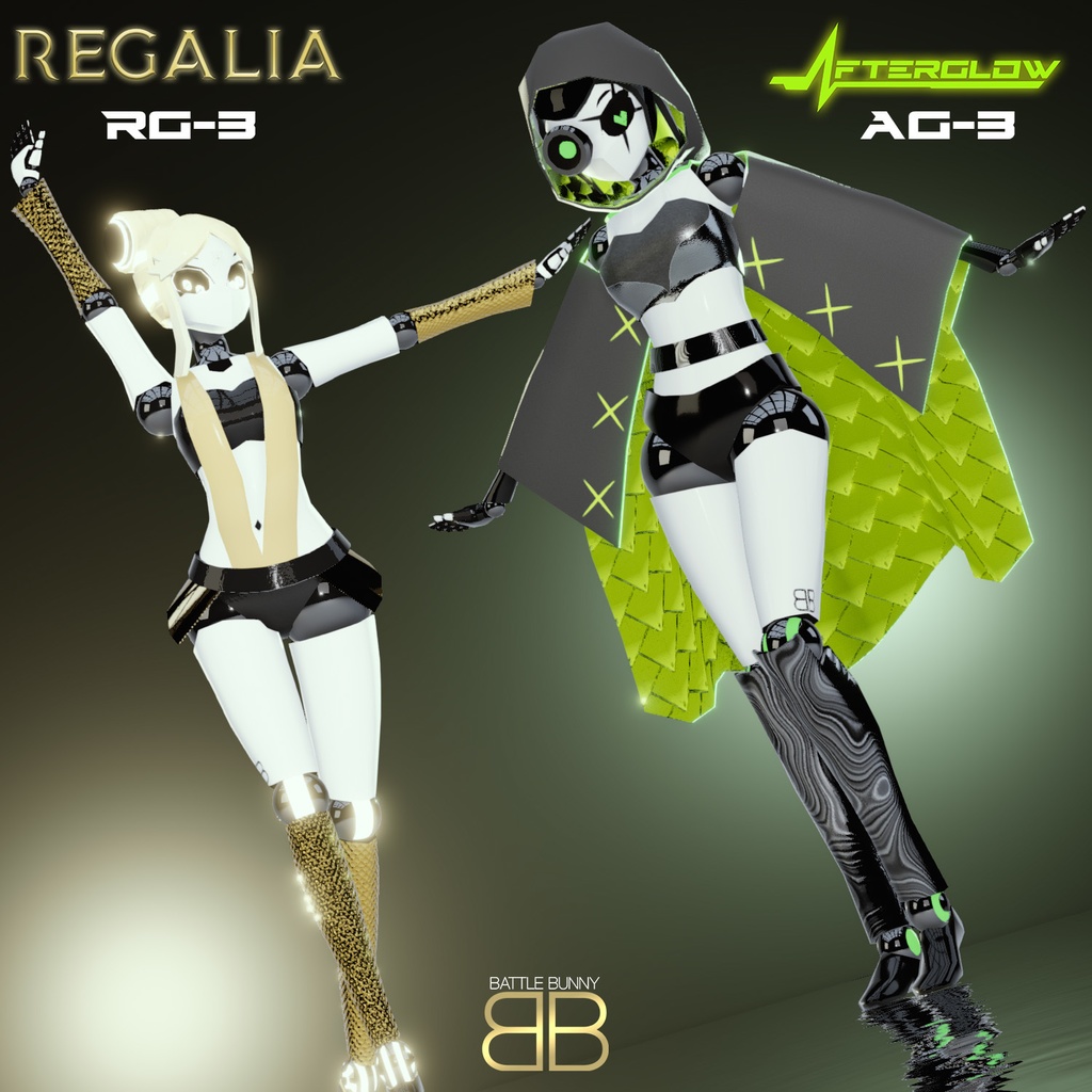 [Original 3D Model] Rivals Bundle 03 [VRChat] [Robot] [Avatars]