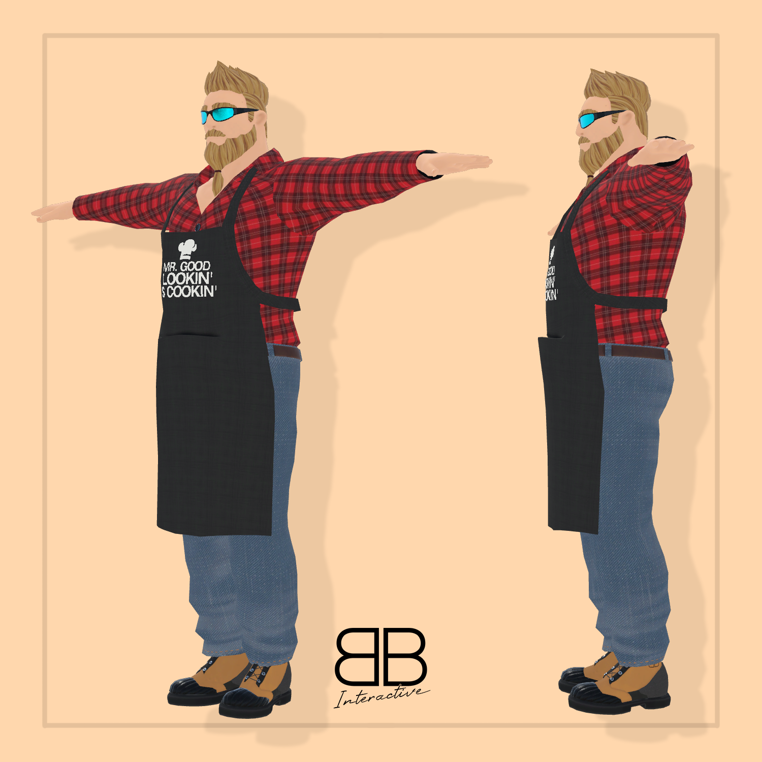 [Original 3D Model] Huck & Mary || VRChat PC (Quest Coming Soon ...