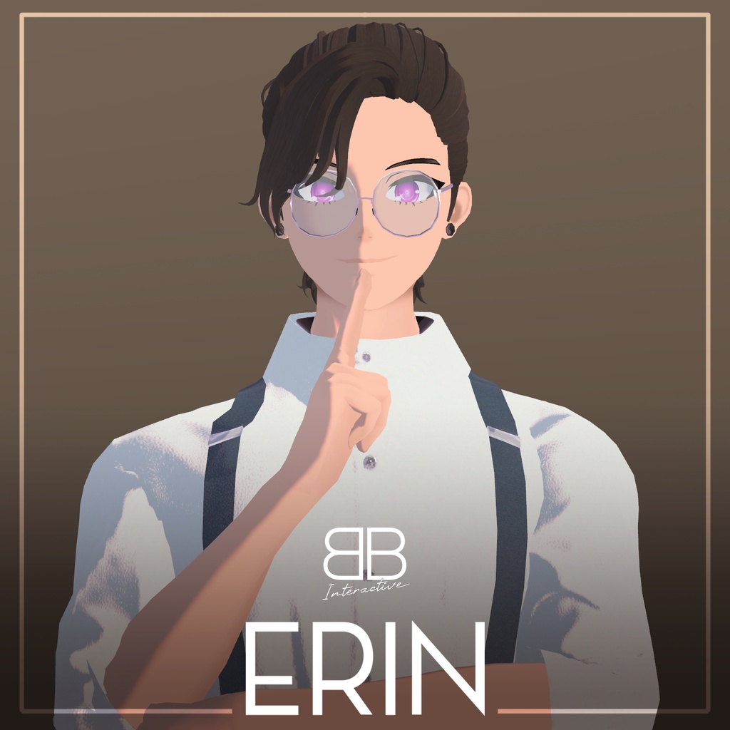 [Original 3D Model] ERIN Male VRChat Base Model + Avatar [PC + QUEST]