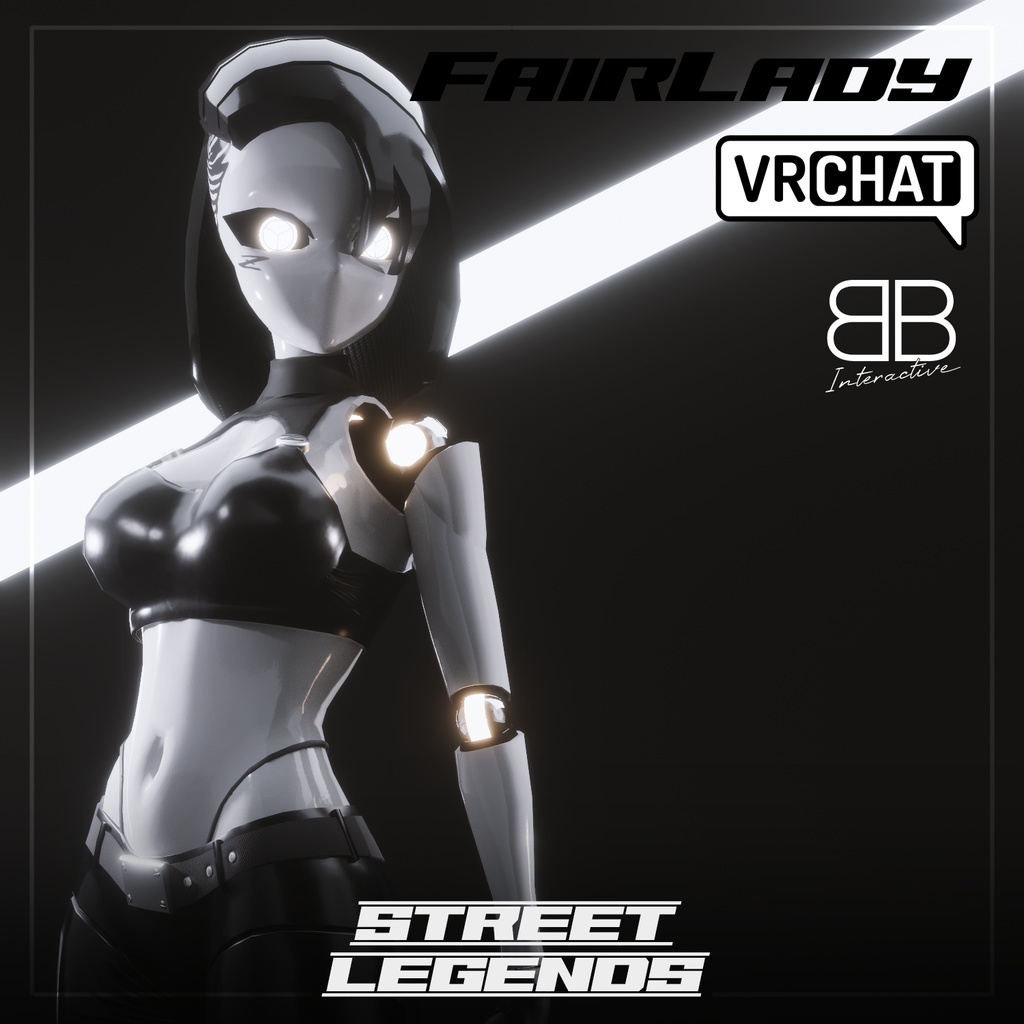 [Original 3D Model] Street Legends FairLady VRChat Avatar