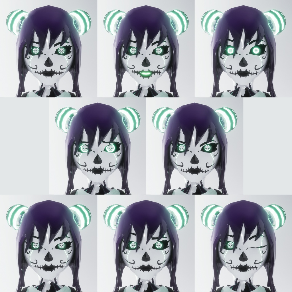 [Original 3D Model] S13 Halloween FREE for VRChat || PC + Quest || Ver 1.0 - Battle Bunny Mods - 5/5