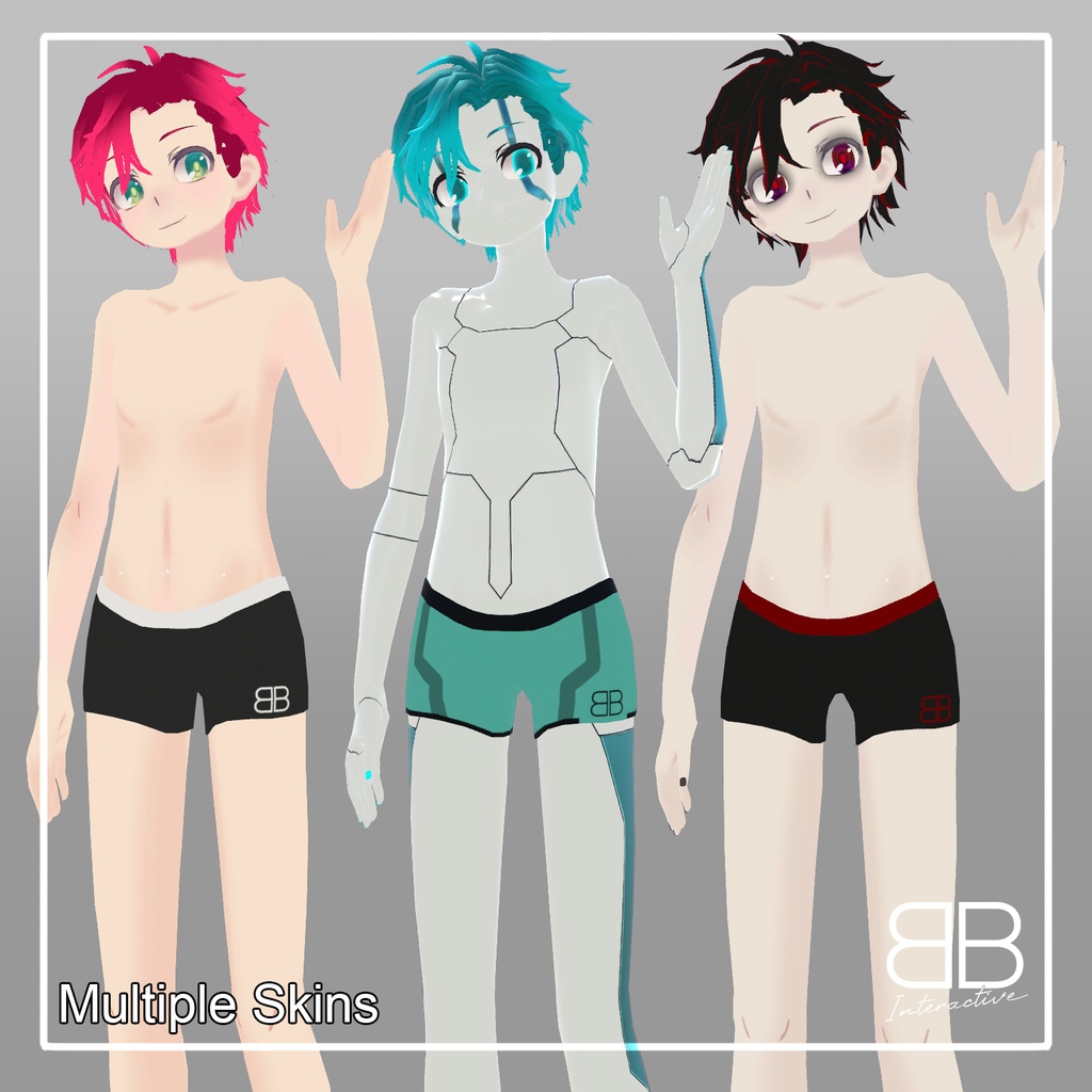 [Original 3D Model] KZM FREE for VRChat || PC + Quest || Ver 1.0 - Battle Bunny Mods - 6/6