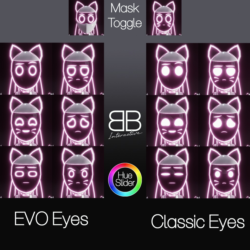 Original 3D Model] BBFour Evo for VRChat - Battle Bunny Mods