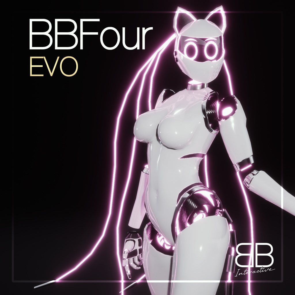 [Original 3D Model] BBFour Evo for VRChat