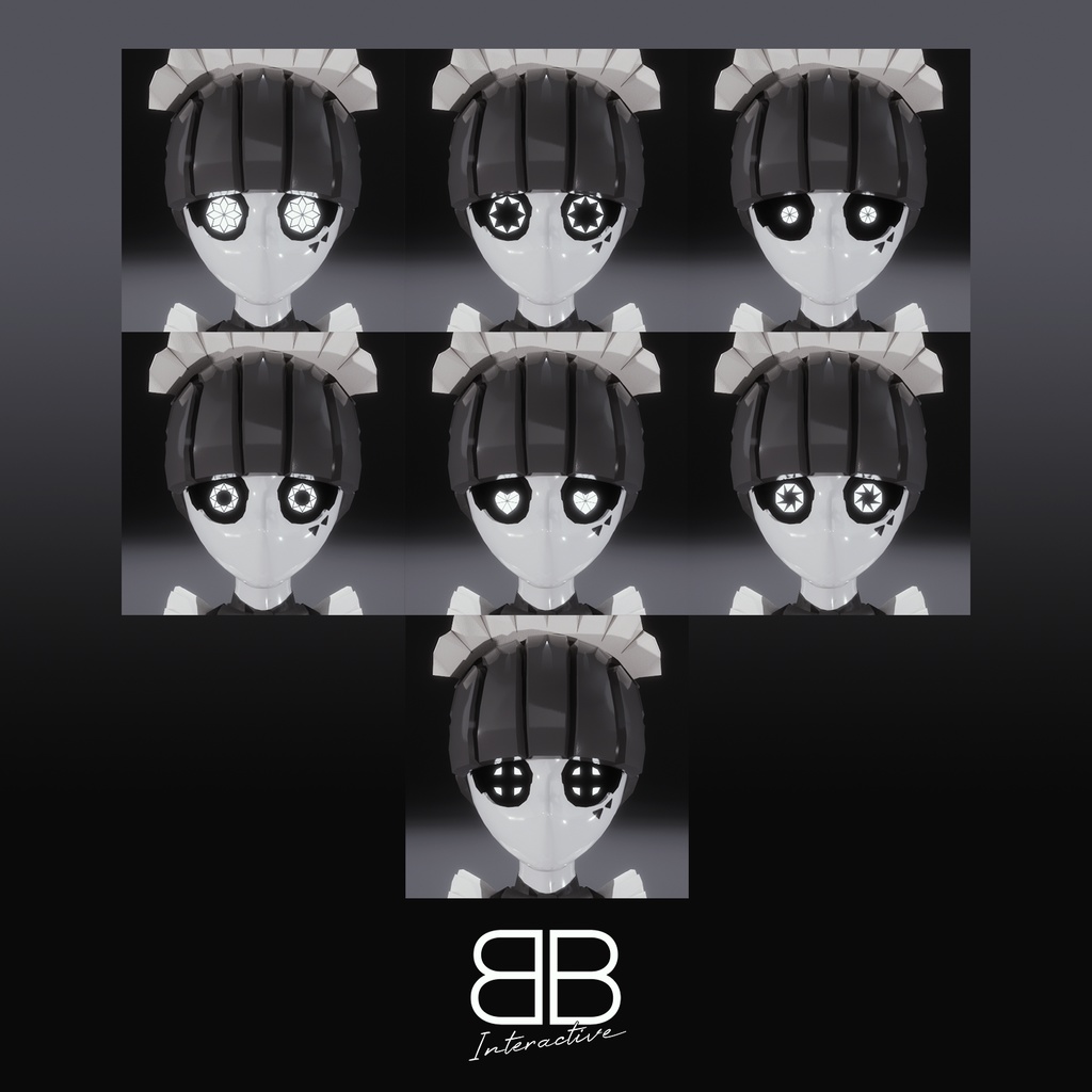 [Original 3D Model] BBSeven Evo for VRChat - Battle Bunny Mods - 5/5